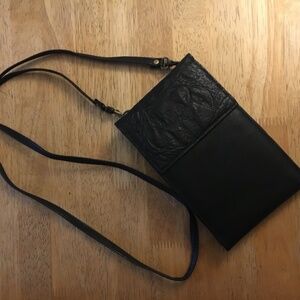 VINTAGE-Wilson cross body wallet bag w/detachable bag straps